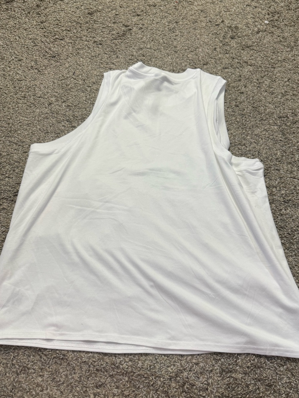 Vuori Energy Long Tank Top White - Picture 4 of 4